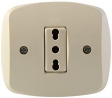 PRESA BIVALENTE 10-16A INCASSO C65 BAS