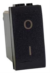 INTERRUTTORE BIPOLARE 16A GRIGIO PLUS