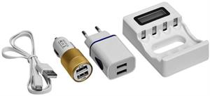 CARICABATT.MAURER AA-AAA 230V-12V-USB