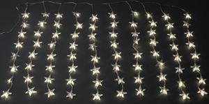 LUCI STELLINE A TENDA 80 LED B.CALDO