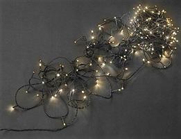 LUCI NATALE 300 LED BATT.B.CALDO