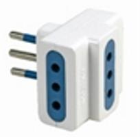 ADATTATORI TRIPLI SP 2P+T10A