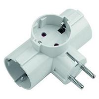 ADATTATORE 3 PRESA SCHUKO-SPINA SCHUKO