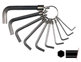 SERIE CHIAVI BRUGOLA MM 1,5-10 PZ 10