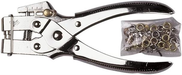 PINZE A FUSTELLA-OCCHIELLATR.+50 OCCH.