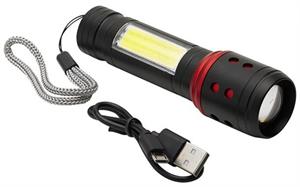 TORCIA LED ZOOM ALLU.MAURER RICAR.USB