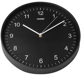 OROLOGIO DA PARETE CM.30 PLASTICA NERO