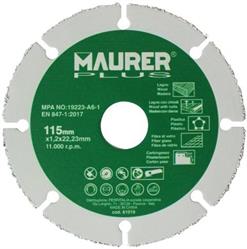 DISCO TAGLIO UNI.P.LEGNO MM.115X1,2X22