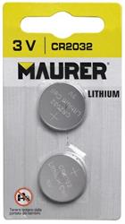 BATTERIA MAURER A BOTTONE CR2032 PZ.2