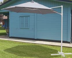 OMBRELLONE GALDANA C.BASE ACC. GRIGIO