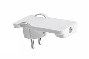 SPINA PIATTA SALVASP. SCHUKO 16A BIANC