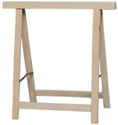 CAVALLETTI LEGNO DURO FAGGIO CM 75HX75