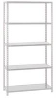 SCAFFALI 5 PIANI 1R 100X40 VER.BIANCHI