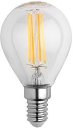 LAMPADA MINI GL.TRA.LED 4,5W C.FIL.E14