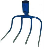 FORCHE PAPILLON LETAME 4 DENTI CURVI