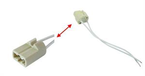 PORTALAMP.C.FILO CONNETTORE ATTACCO G9