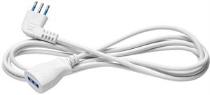 PROLUNGA 3 MT 3X0 75MM 2P+T 10A BIANCA