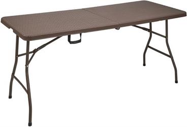 TAVOLO CHIUD.HAPPY CM180X75X74 MARRONE