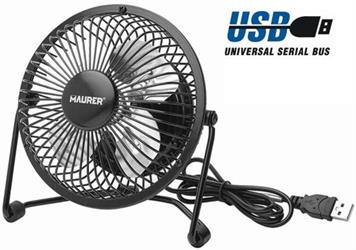 VENTILATORE DA TAVOLO USB 15 CM
