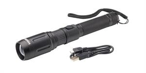 TORCIA LED ALLUM.C.ZOOM USB RICARICAB.