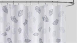 TENDA DOCCIA TESSUTO FOGLIE CM 240X200