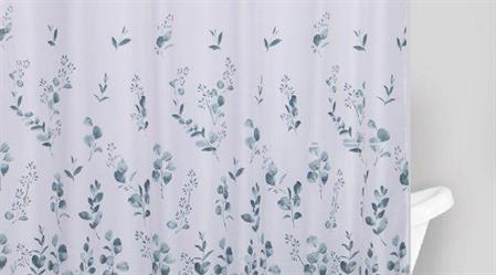 TENDA DOCCIA TESSUTO FIORI CM 240X200