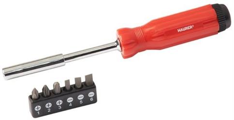 CACCIAVITI MAGNETICI C.SERBAT. 6 BITS