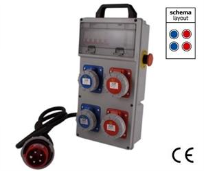 QUADRO C.PULS.EM.410X210X97,5 2+2PR