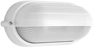 PLAFONIERA PALPEBRA OVALE BIANCA PICC.