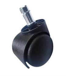 RUOTA NYLON GEMELL.C.PERNO INCAS. MM50