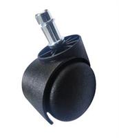 RUOTA NYLON GEMELL.C.PERNO INCAS. MM50