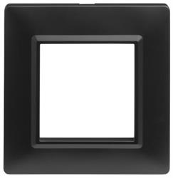 PLACCA 2 POSTI MAURER NERO DELIGHT