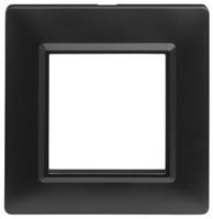 PLACCA 2 POSTI MAURER NERO DELIGHT