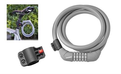 LUCCHETTI A CAVO COMB. STAFFA 12X120CM