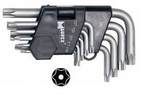 CHIAVI TORX CORTE C.FORO T10-T50 PZ9