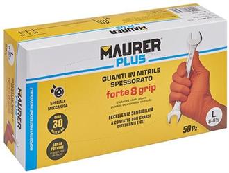 GUANTI FORTE GRIP 8 NIT. RIUT. L PZ50