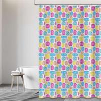 TENDA DOCCIA TESSUTO MULTIC. CM240X200