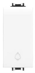 PULSANTE CAMPANELLO BIANCO