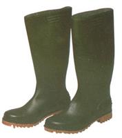 STIVALI PVC VERDI A GINOCCHIO  N 40