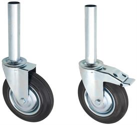 RUOTE MAURER PER PONTEGGI MM200 C/FREN