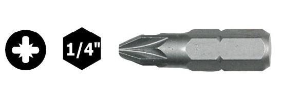 INSERTI POZIDRIV MM 25 1.4 N 1  PZ 2