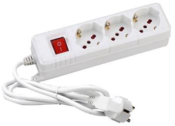 MULTIPR.3 USC.PRESE 16A SCHUKO+INTERR.