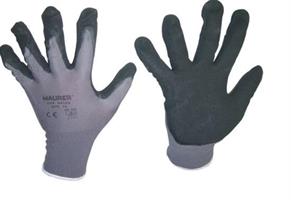 GUANTI FILO NYLON PALMO NITRILE N 9