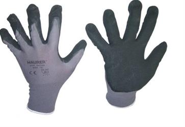 GUANTI FILO NYLON PALMO NITRILE N 10