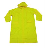 IMPERMEABILE PVC POLIEST.GIALLO TG XL