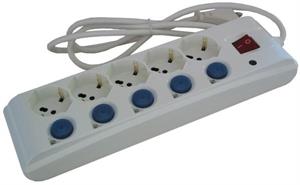 MULTIPR.5 USCITE 1,5 M C.INT.INDIP.BIA