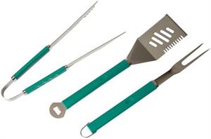 SET BARBECUE 3 PZ SPATOLA-PINZA-FORCH.