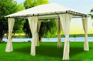 GAZEBO SINES ACCIAIO VERNICIATO MT 3X4
