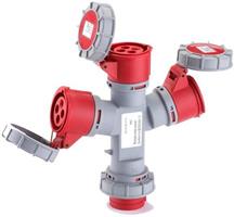 ADATTATORI MAURER SPINA 3P+T 16A 380V