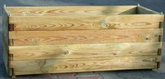 FIORIERE LEGNO IMPR.PERNO CM100X40X40